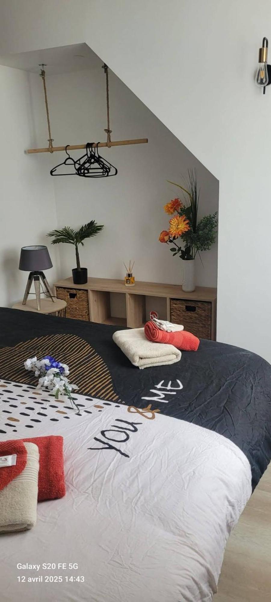 Les Volets Bleus - Refaits à neuf, deux appartements et un studio, Jardin Bourges Chambre photo
